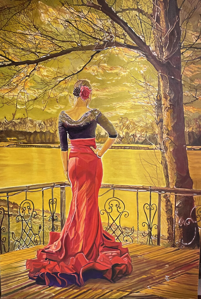 marine huile 116 x 81 cm d